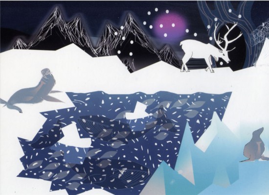 Celeste Notecard – WinterScene